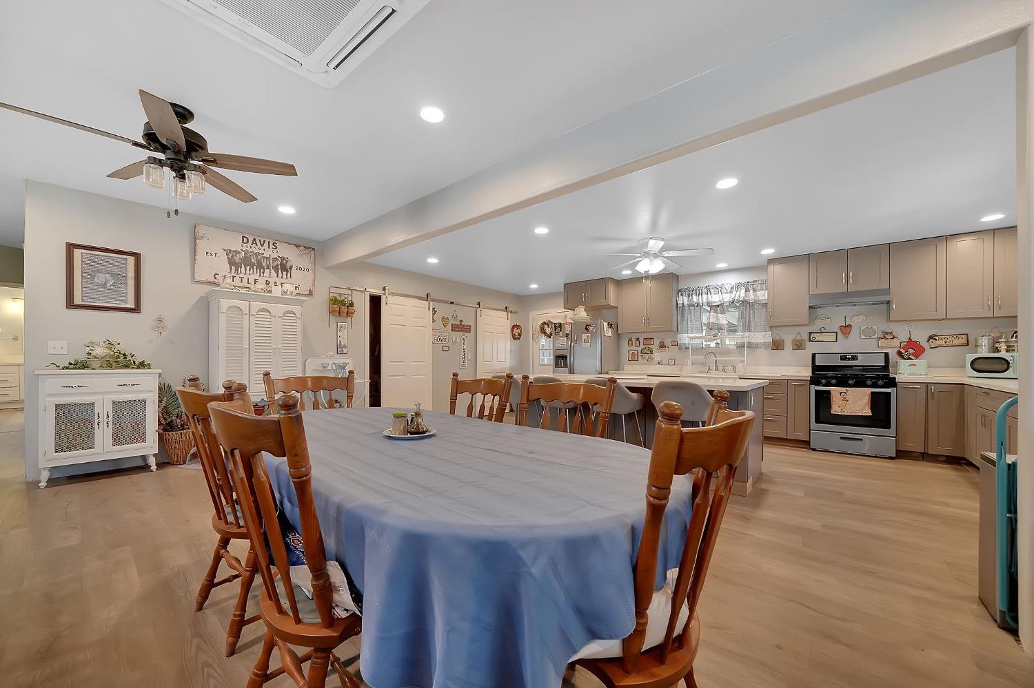 3585 South Burson Road Valley Springs, CA 95252 - Photo 61 of 99 a view of a dining room with furniture