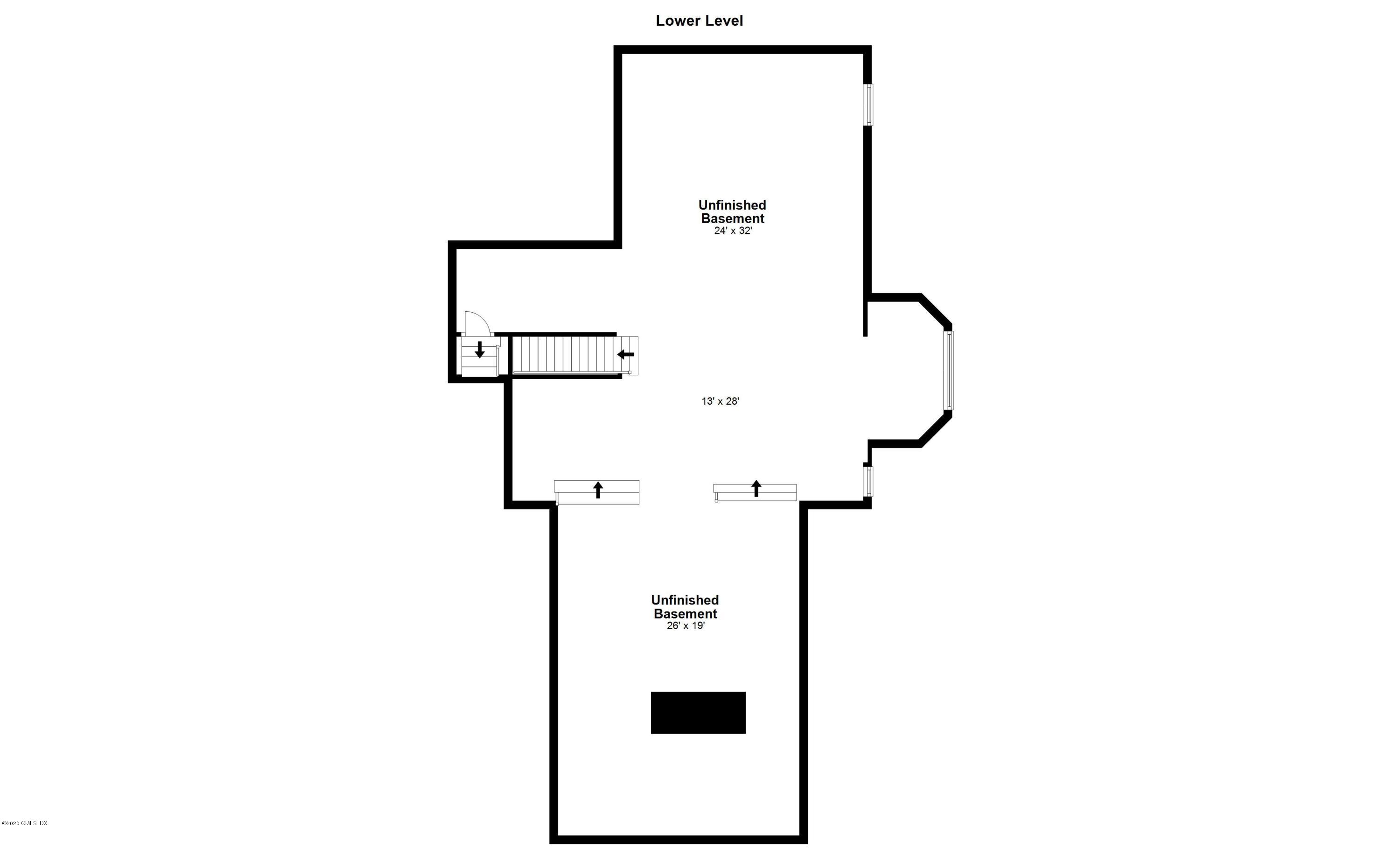 112 Shore Road Old Greenwich, CT 06870 - Photo 24 of 25 Lower level Floor Plan