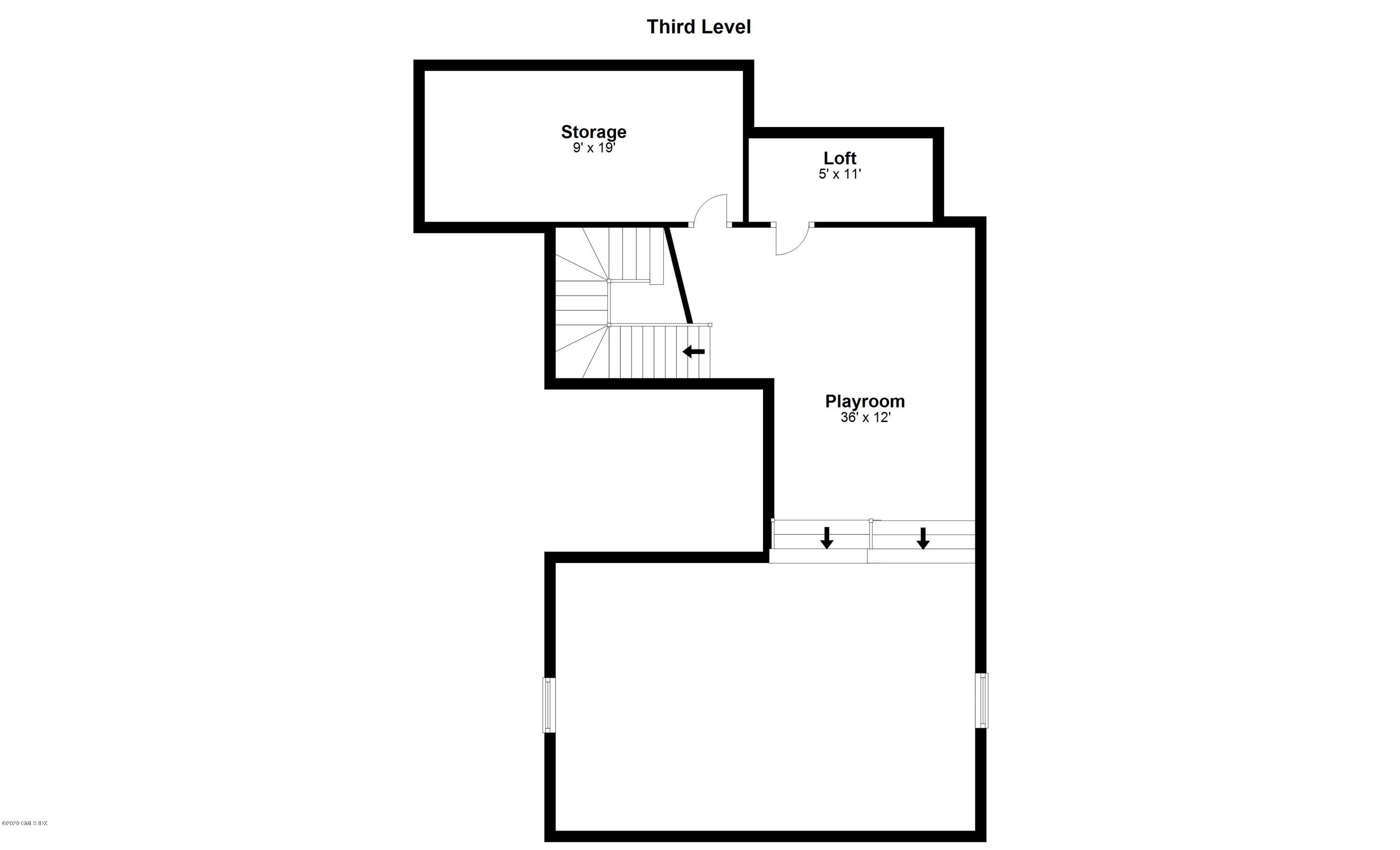 112 Shore Road Old Greenwich, CT 06870 - Photo 25 of 25 Third Level-Floor Plan
