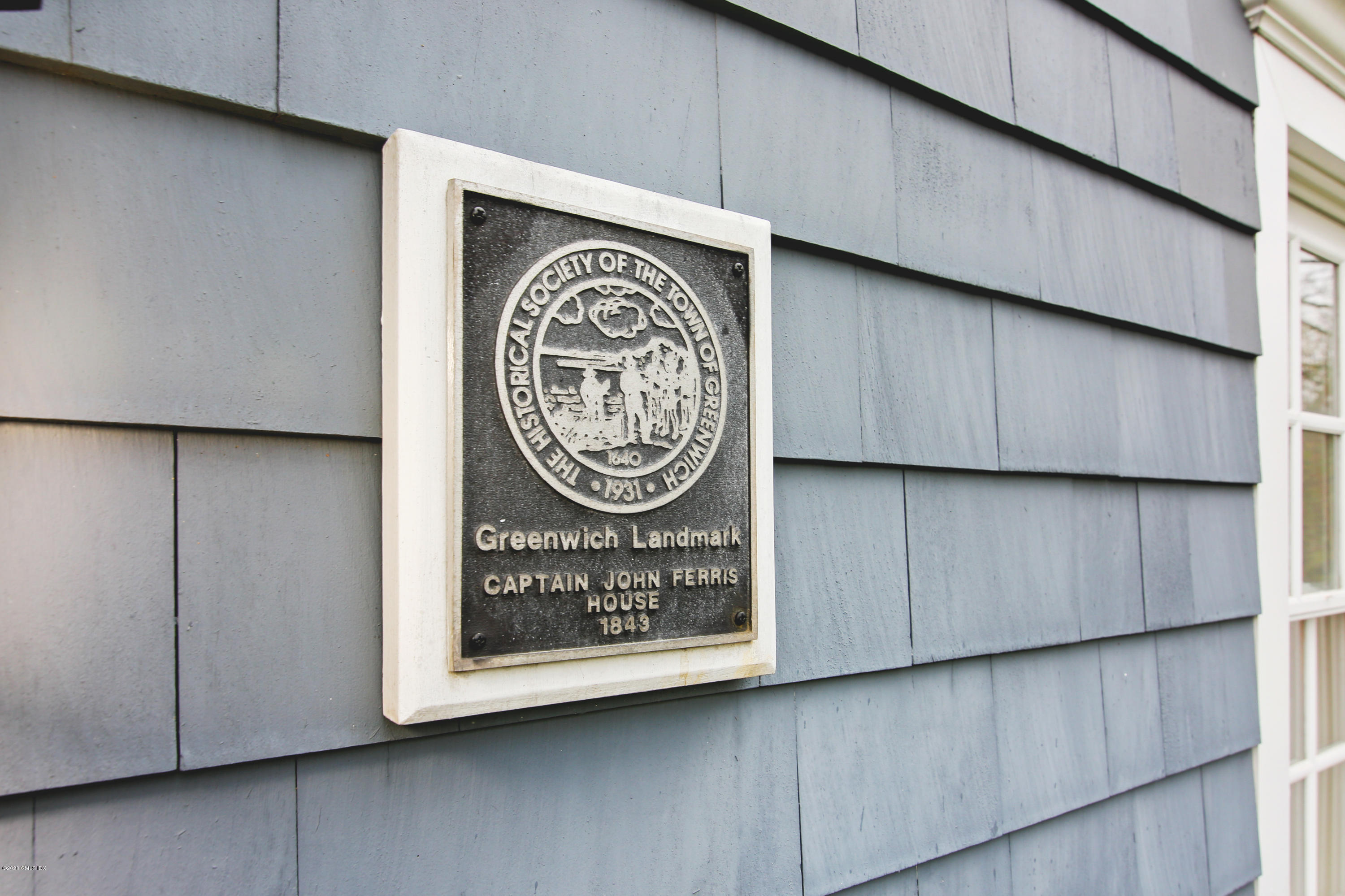 112 Shore Road Old Greenwich, CT 06870 - Photo 21 of 25 Plaque