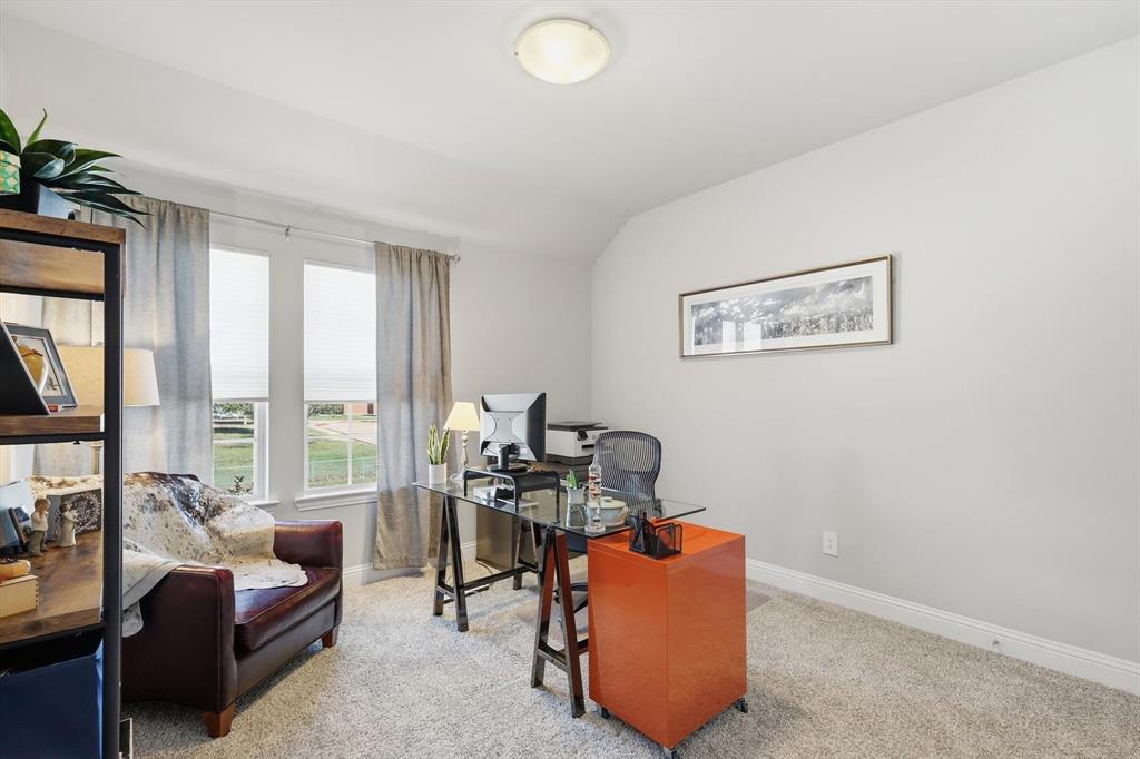 6092 Bursey Road Watauga, TX 76148 - Photo 13 of 23 a living room with furniture and large windows