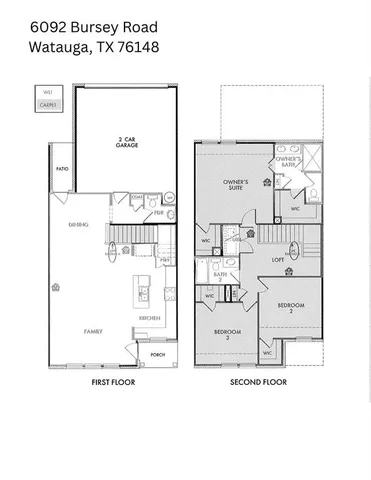$385,000 | 6092 Bursey Road, Watauga, TX 76148