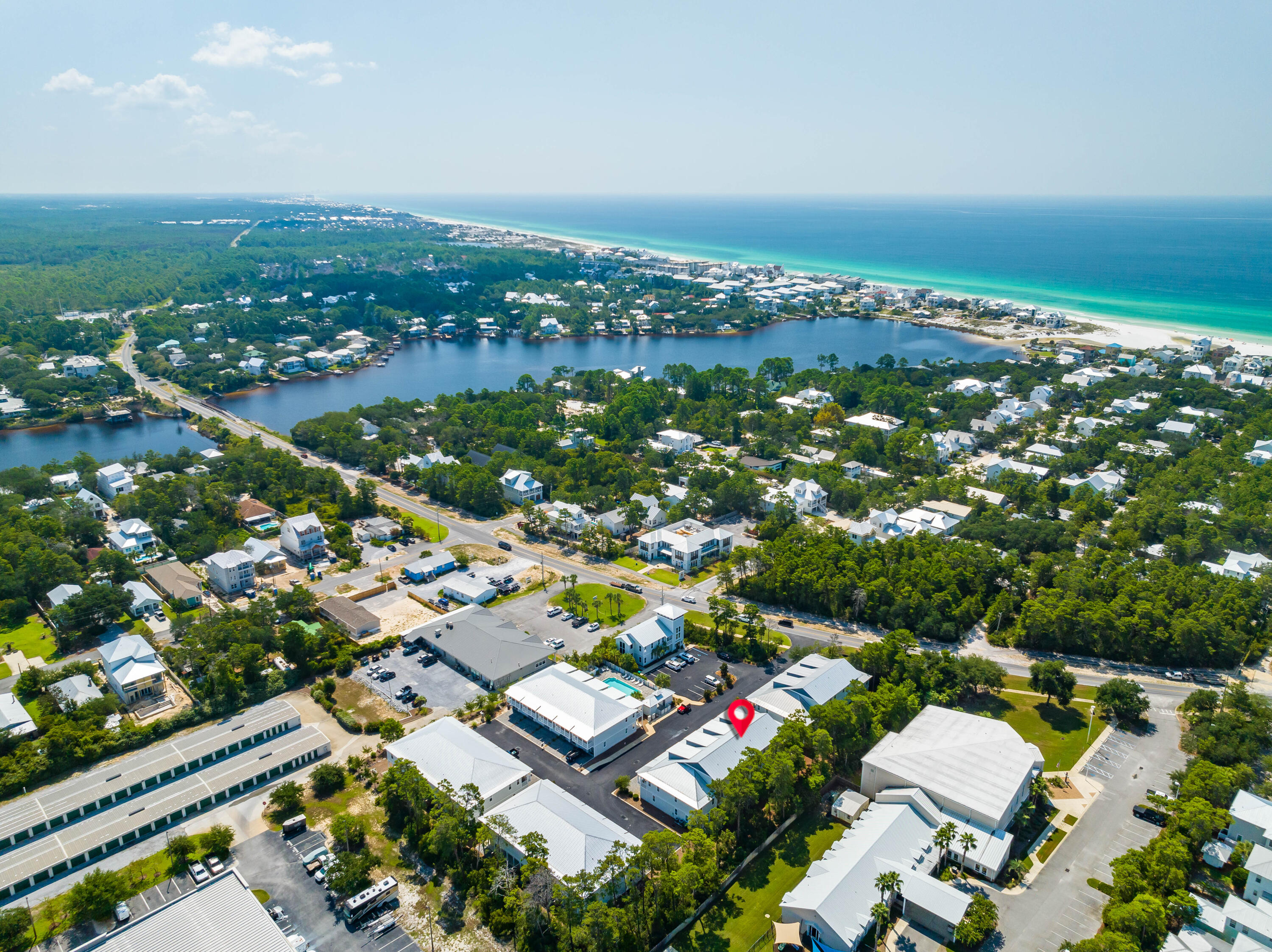 4923 East County Highway 30A, Unit C103 Santa Rosa Beach, FL 32459 - Photo 42 of 47 4923 E Hwy 30A C103 Aerial Marked-1