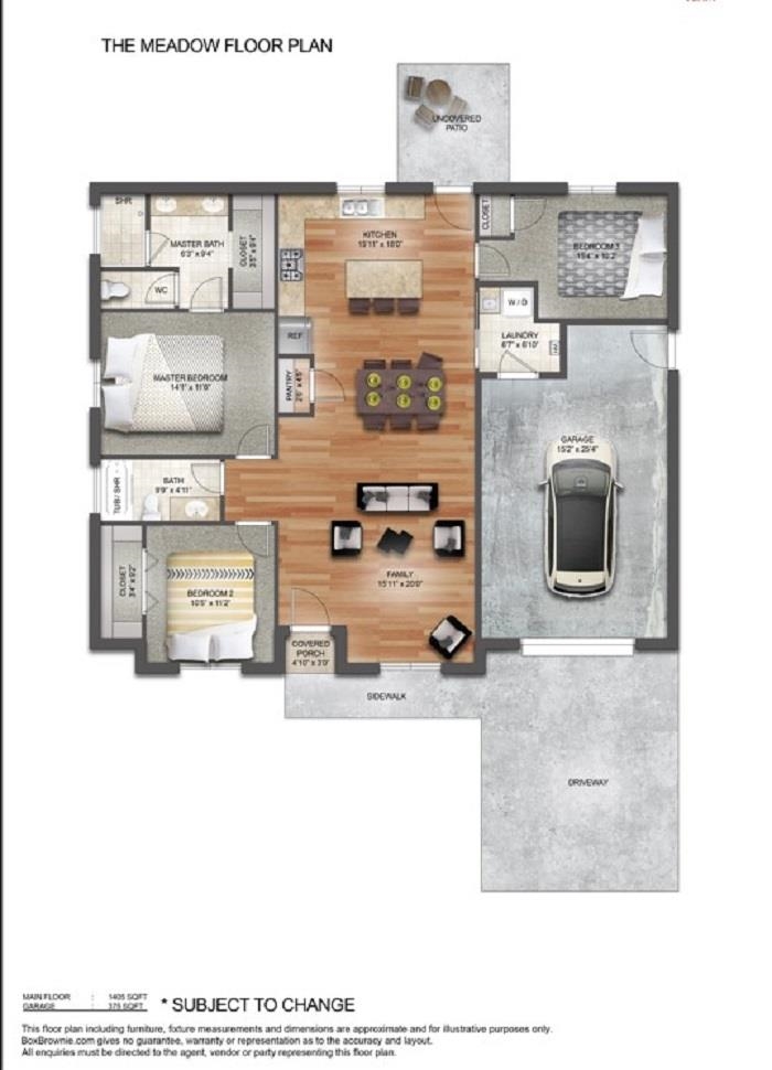 2474 Revere Road Grand Junction, CO 81505 - Photo 12 of 13 a picture of a floor plan