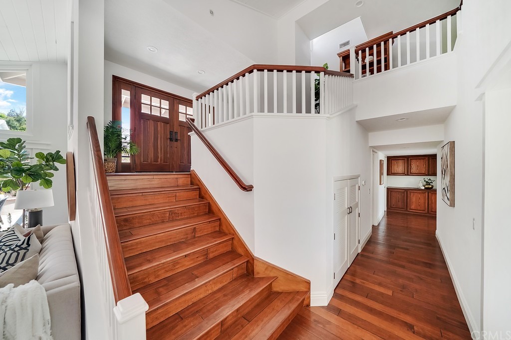1902 Derby Drive North Tustin, CA 92705 - Photo 14 of 67 a view of entryway and hall with wooden floor