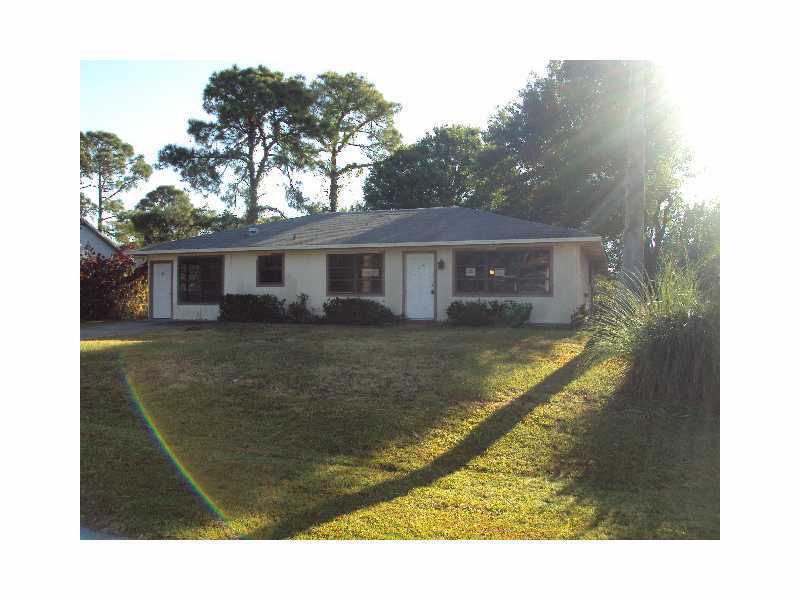 1758 Mistletoe Street Sebastian, FL 32958 - Photo 13 of 13 a view of house with a yard