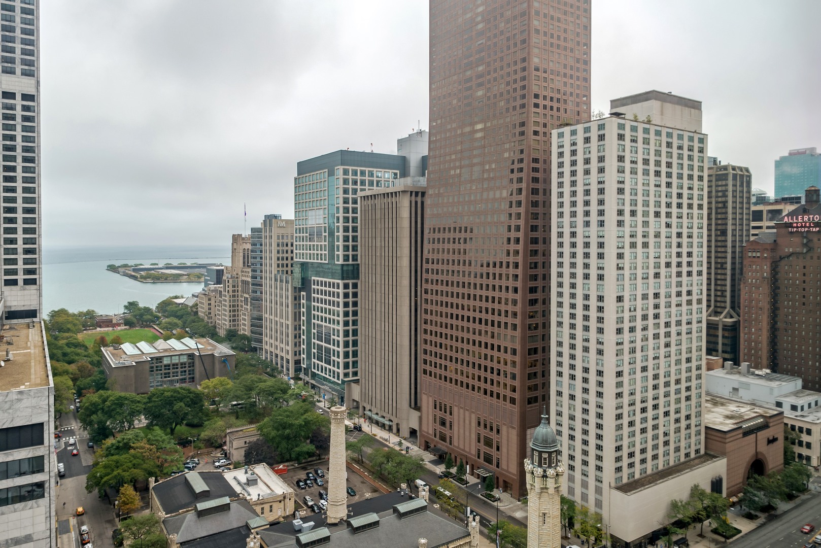 111 East Chestnut Street, Unit 29K Chicago, IL 60611 - Photo 10 of 10 a city view with tall buildings
