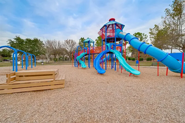 a view of outdoor space with seating