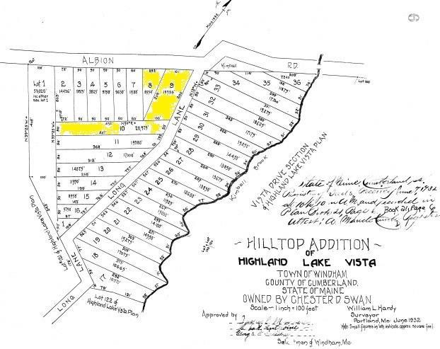 1 Long Lane Road Windham, ME 04062 - Photo 5 of 16 Approved Plan of Sub