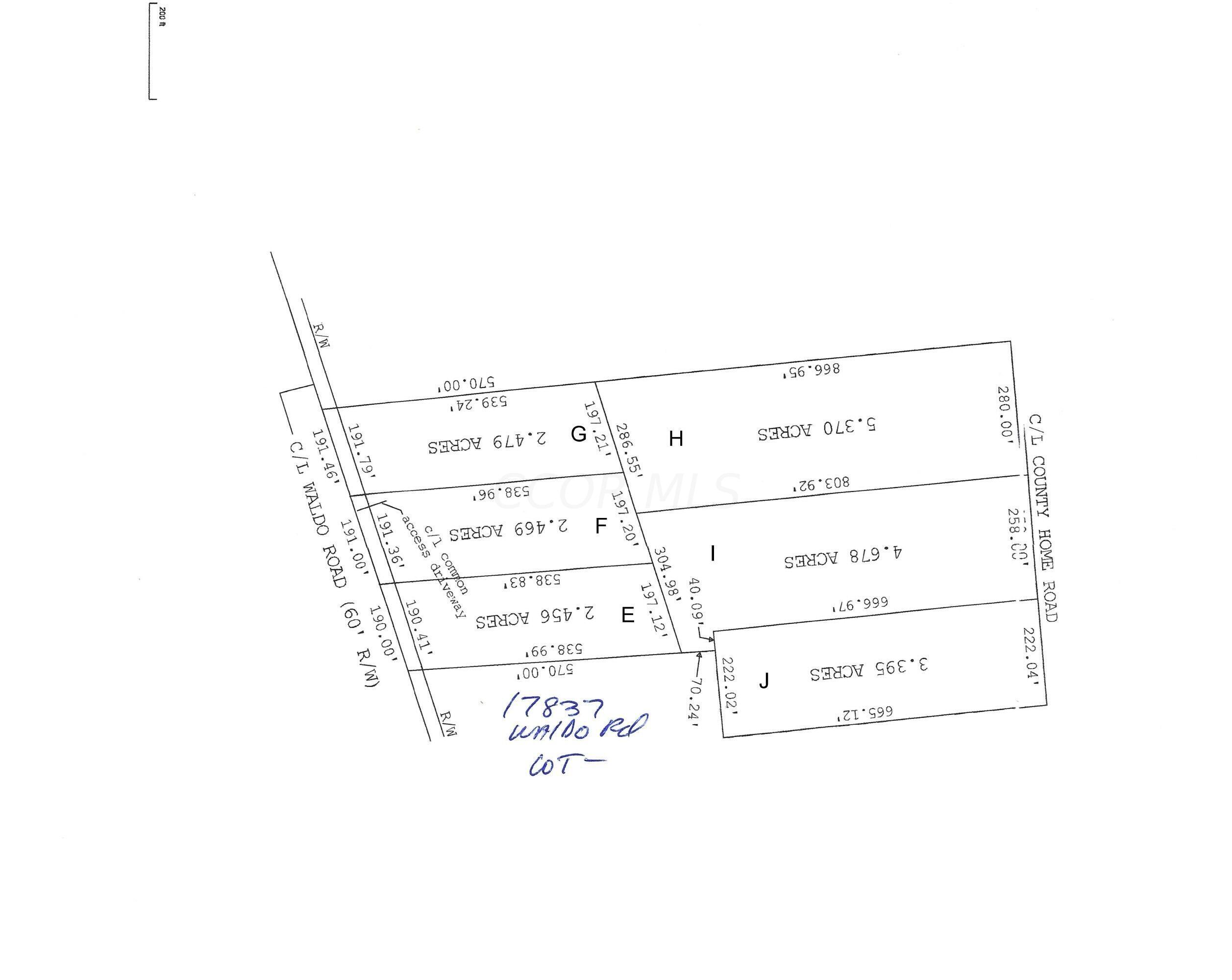 15013 County Home Road Marysville, OH 43040 - Photo 1 of 1 Waldo Lots - labled.pdf