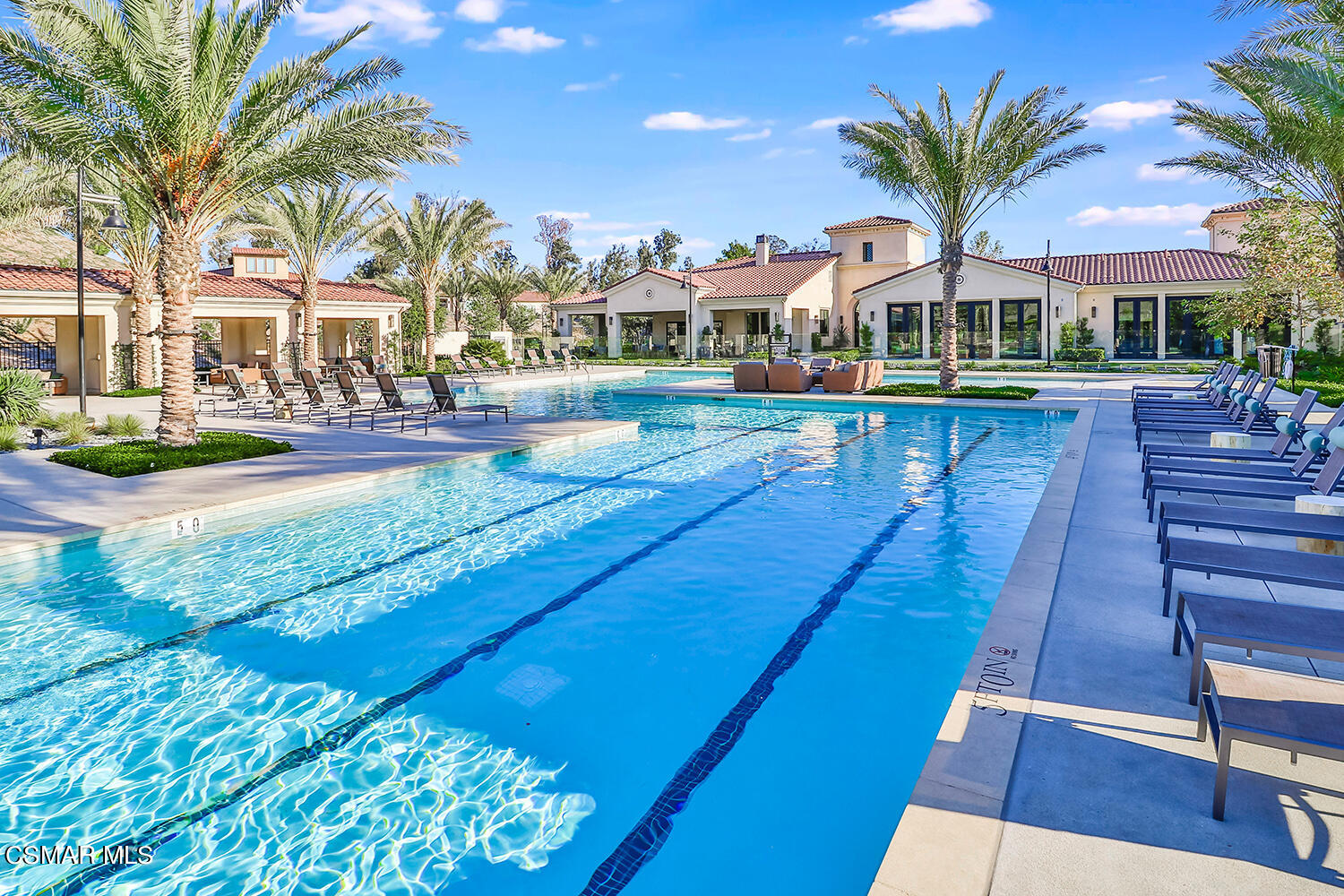 2498 Cherry Tree Drive Camarillo, CA 93012 - Photo 53 of 67 a view of yard with swimming pool and table and chairs