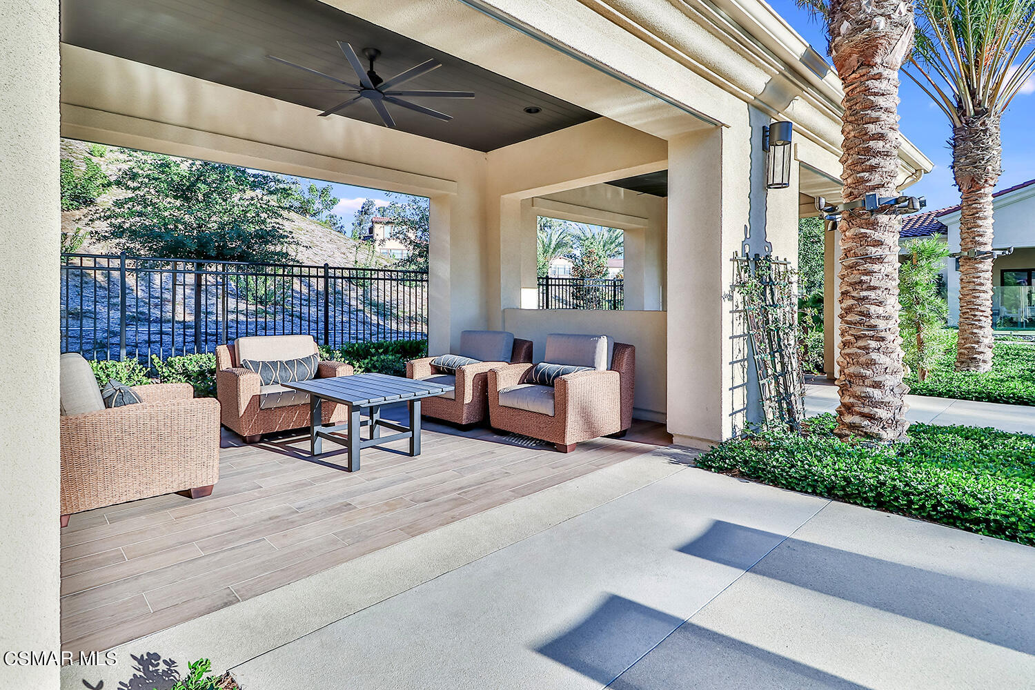 2498 Cherry Tree Drive Camarillo, CA 93012 - Photo 61 of 67 a building outdoor space with patio furniture and potted plants