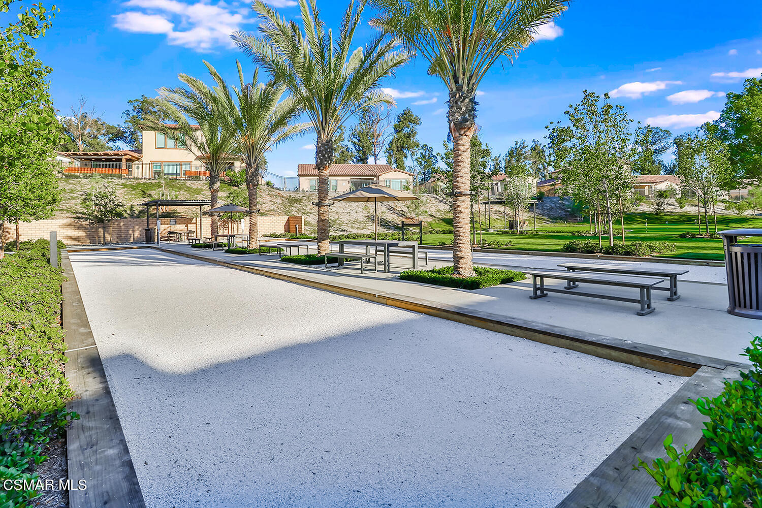 2498 Cherry Tree Drive Camarillo, CA 93012 - Photo 64 of 67 a view of swimming pool with outdoor seating and trees
