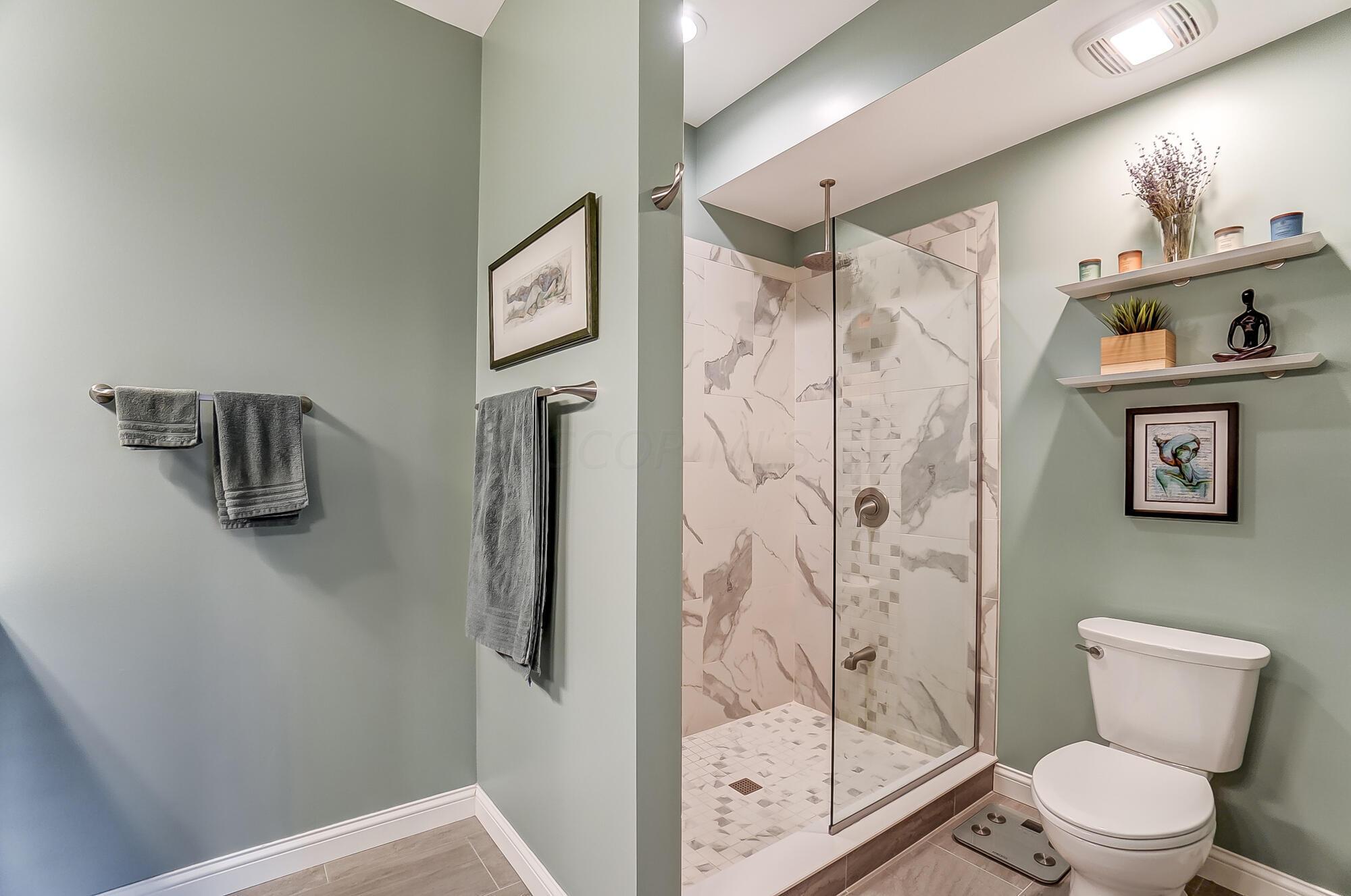1756 Ridgecliff Road Upper Arlington, OH 43221 - Photo 35 of 55 Gorgeous custom tiled shower!