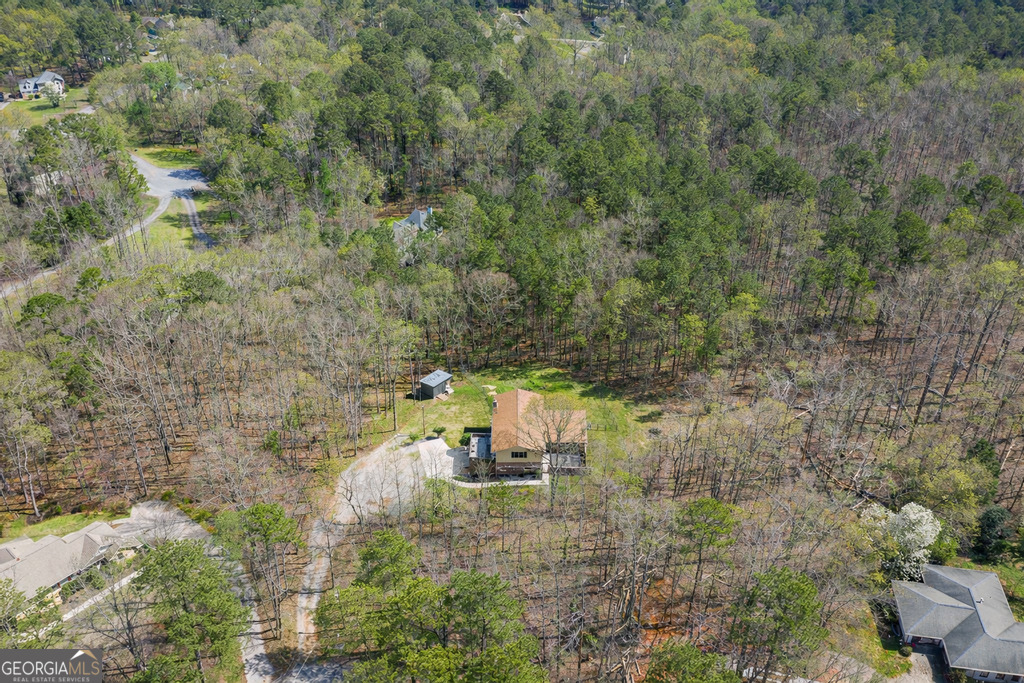 180 Lockwood Road Fayetteville, GA 30215 - Photo 50 of 59 a view of a yard with large trees
