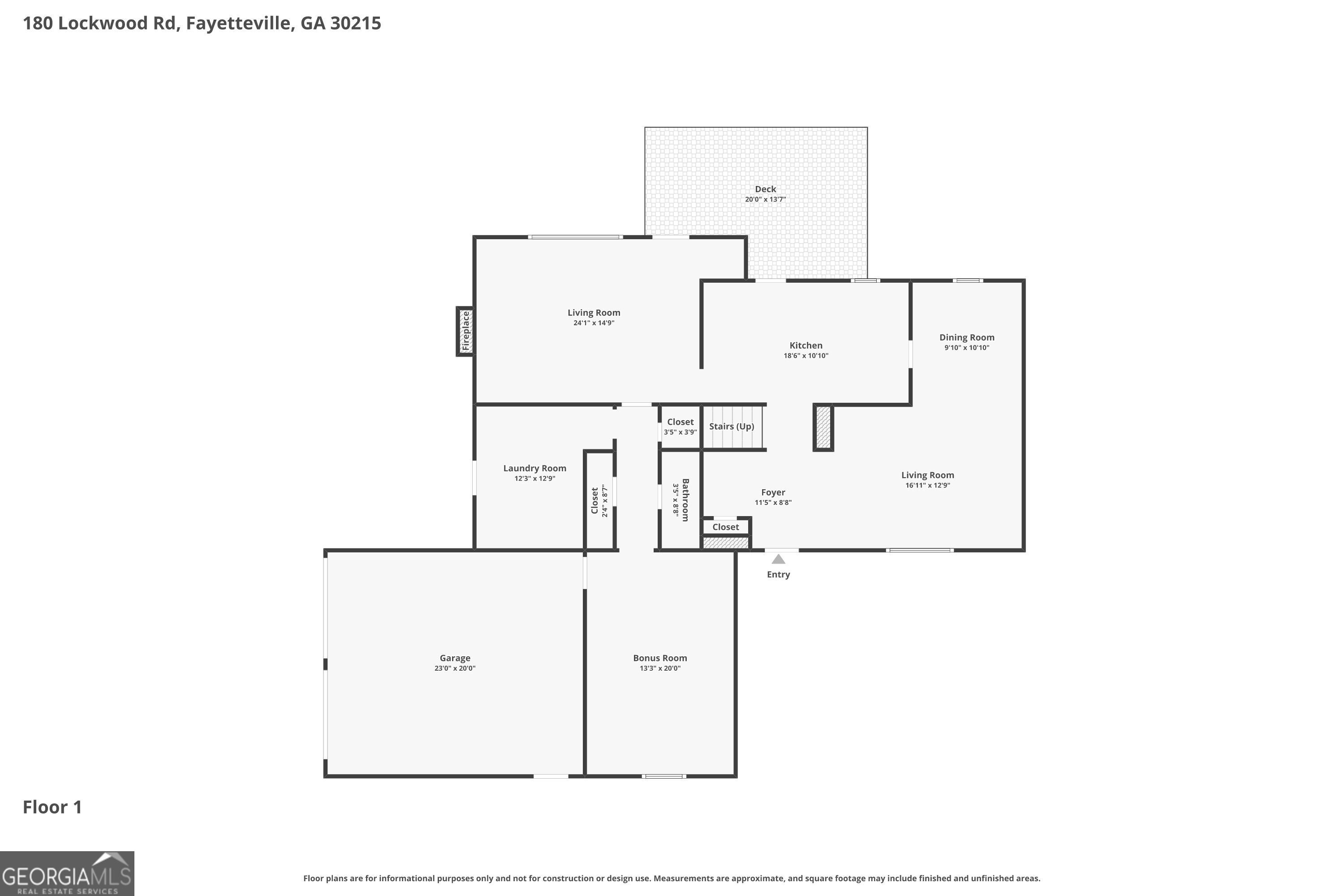 180 Lockwood Road Fayetteville, GA 30215 - Photo 56 of 59 a picture of a room with a white wall
