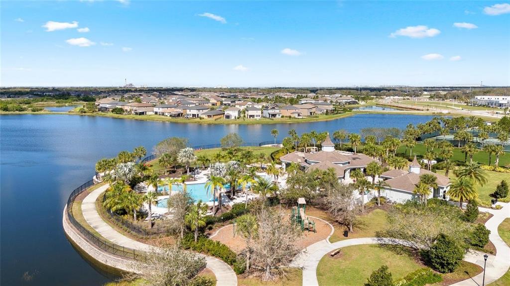 14350 Easy Goer Street Ruskin, FL 33573 - Photo 23 of 23 a view of a lake with a room