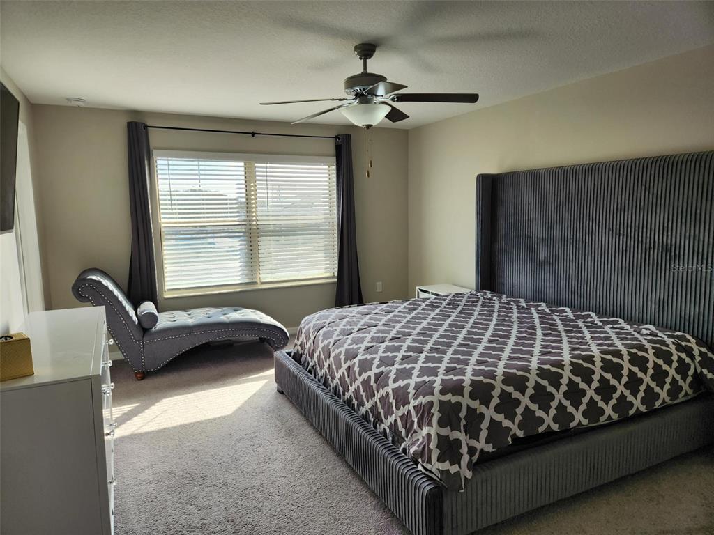 14350 Easy Goer Street Ruskin, FL 33573 - Photo 10 of 23 a bed sitting in a bedroom next to a window