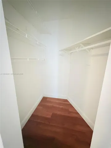 a view of a small space