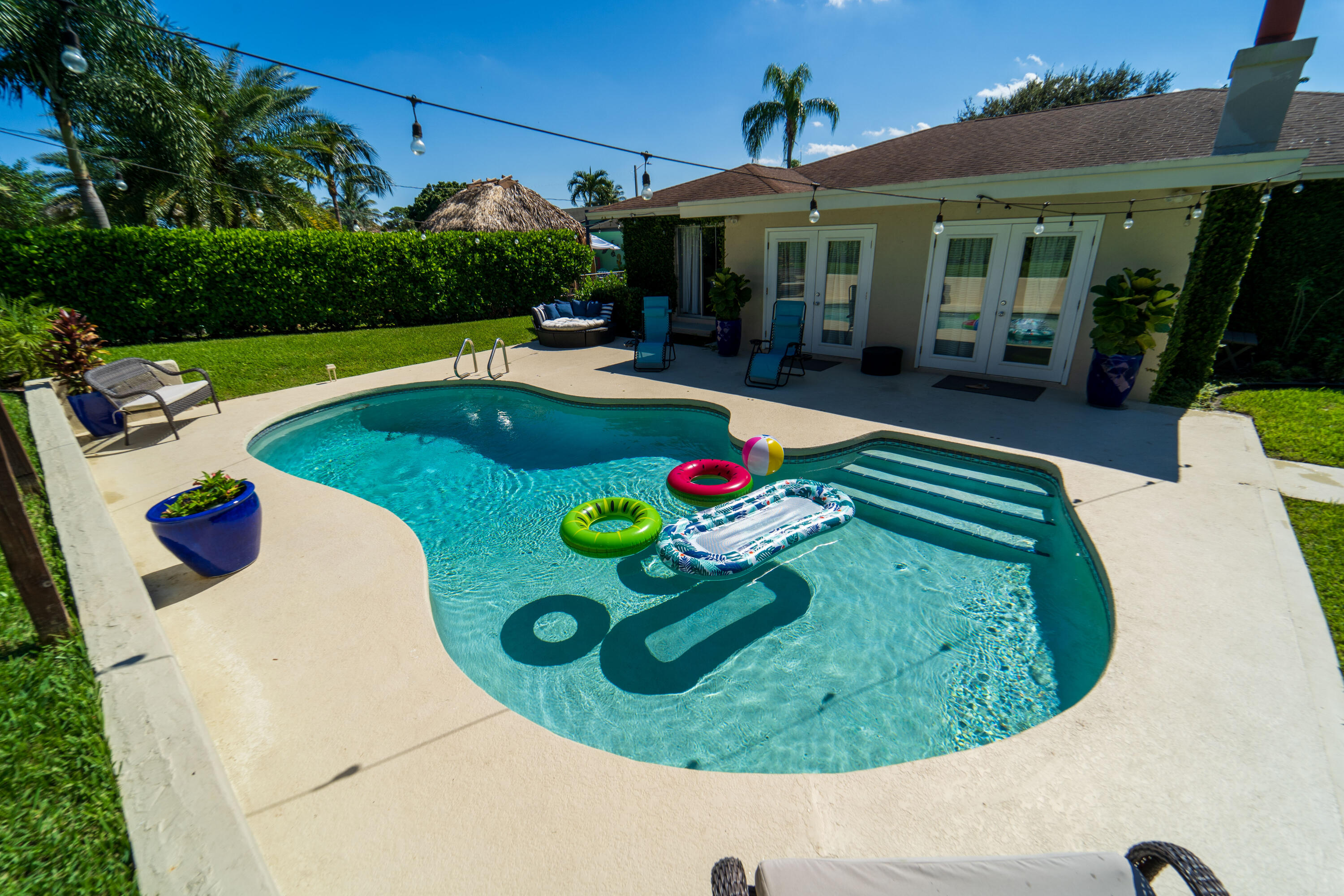 Undisclosed Address Lake Worth, FL 33461 - Photo 24 of 33 an aerial view of a swimming pool