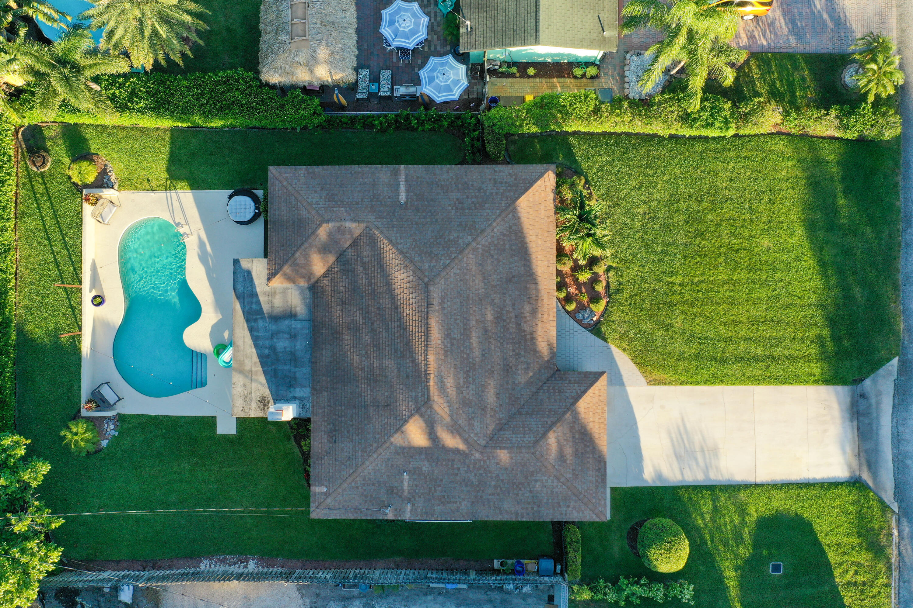 Undisclosed Address Lake Worth, FL 33461 - Photo 28 of 33 an aerial view of a house with outdoor space