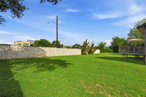 a view of a garden