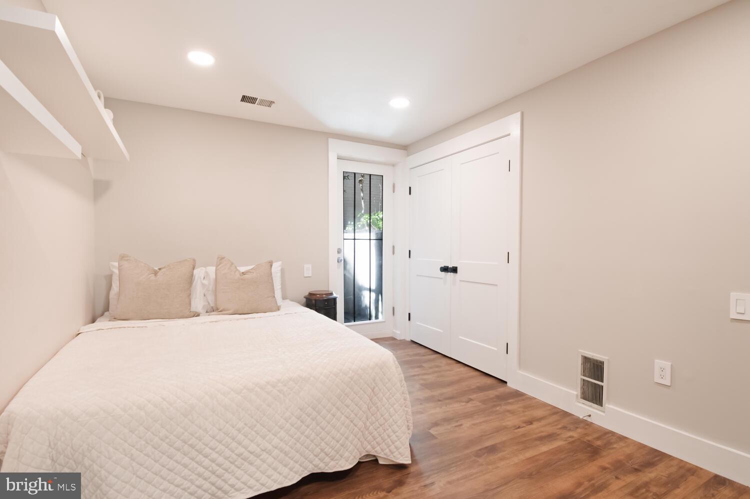 1840 California Street Northwest, Unit 2A Washington, DC 20009 - Photo 15 of 26 Guest Bedroom With Door to Private Patio