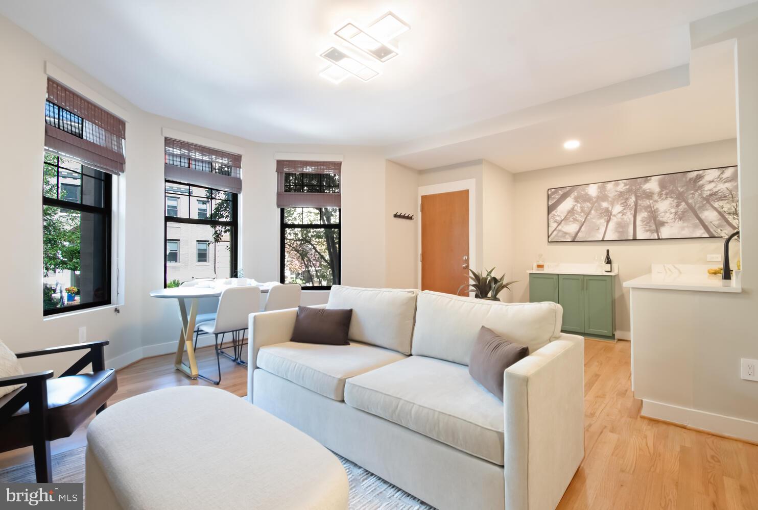 1840 California Street Northwest, Unit 2A Washington, DC 20009 - Photo 5 of 26 Open Concept Living/Dining Layout