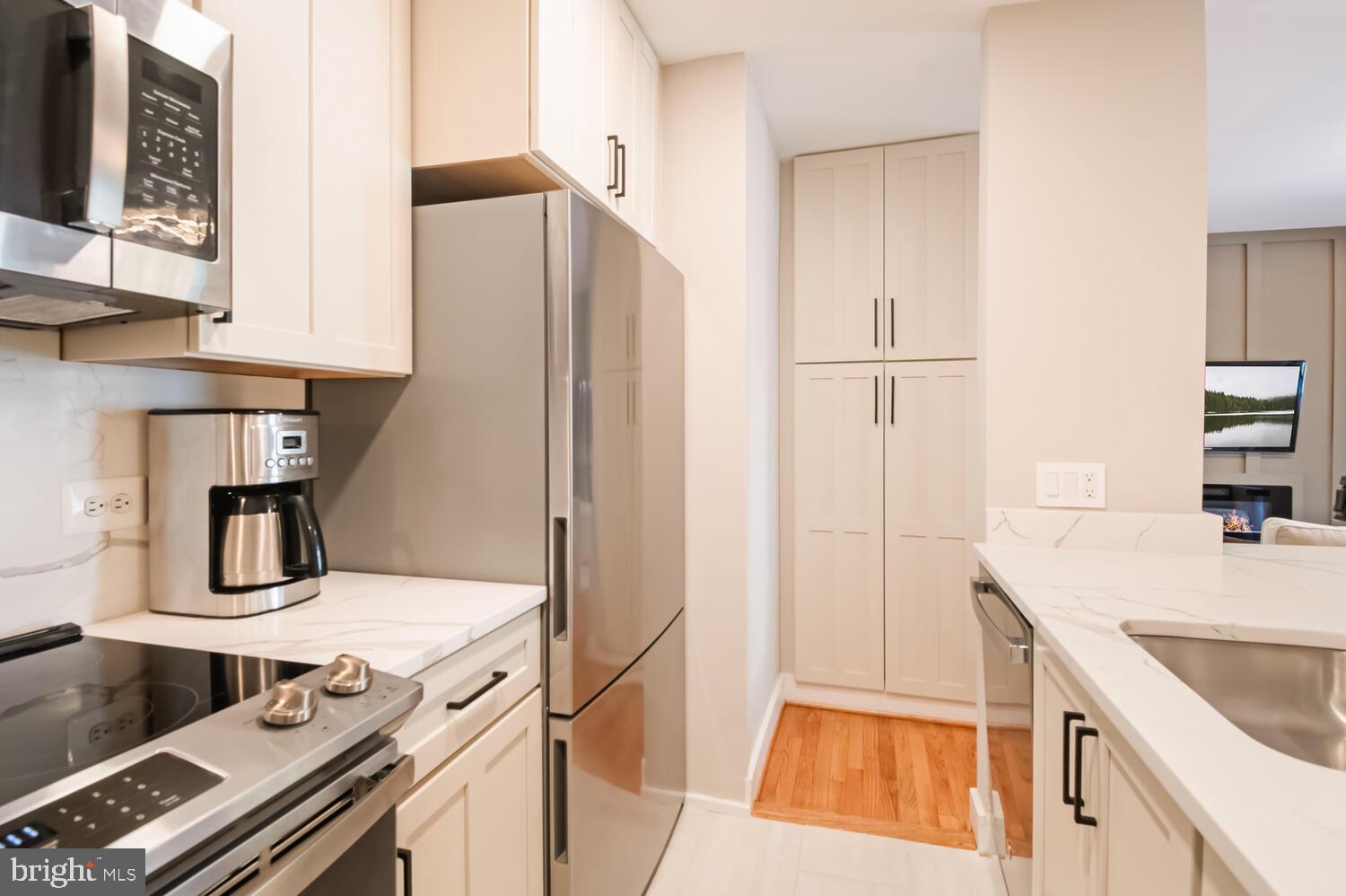 1840 California Street Northwest, Unit 2A Washington, DC 20009 - Photo 9 of 26 Updated Kitchen With Stainless Steel Appliances