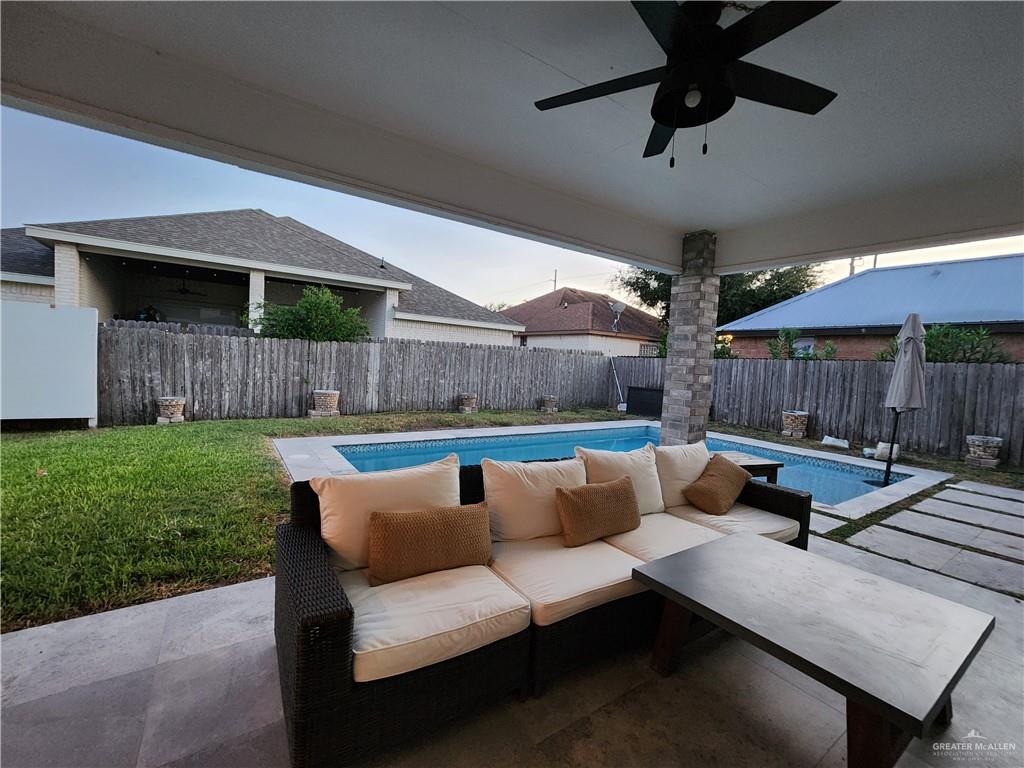 2821 Grayson Avenue McAllen, TX 78504 - Photo 12 of 31 a outdoor living space with patio furniture