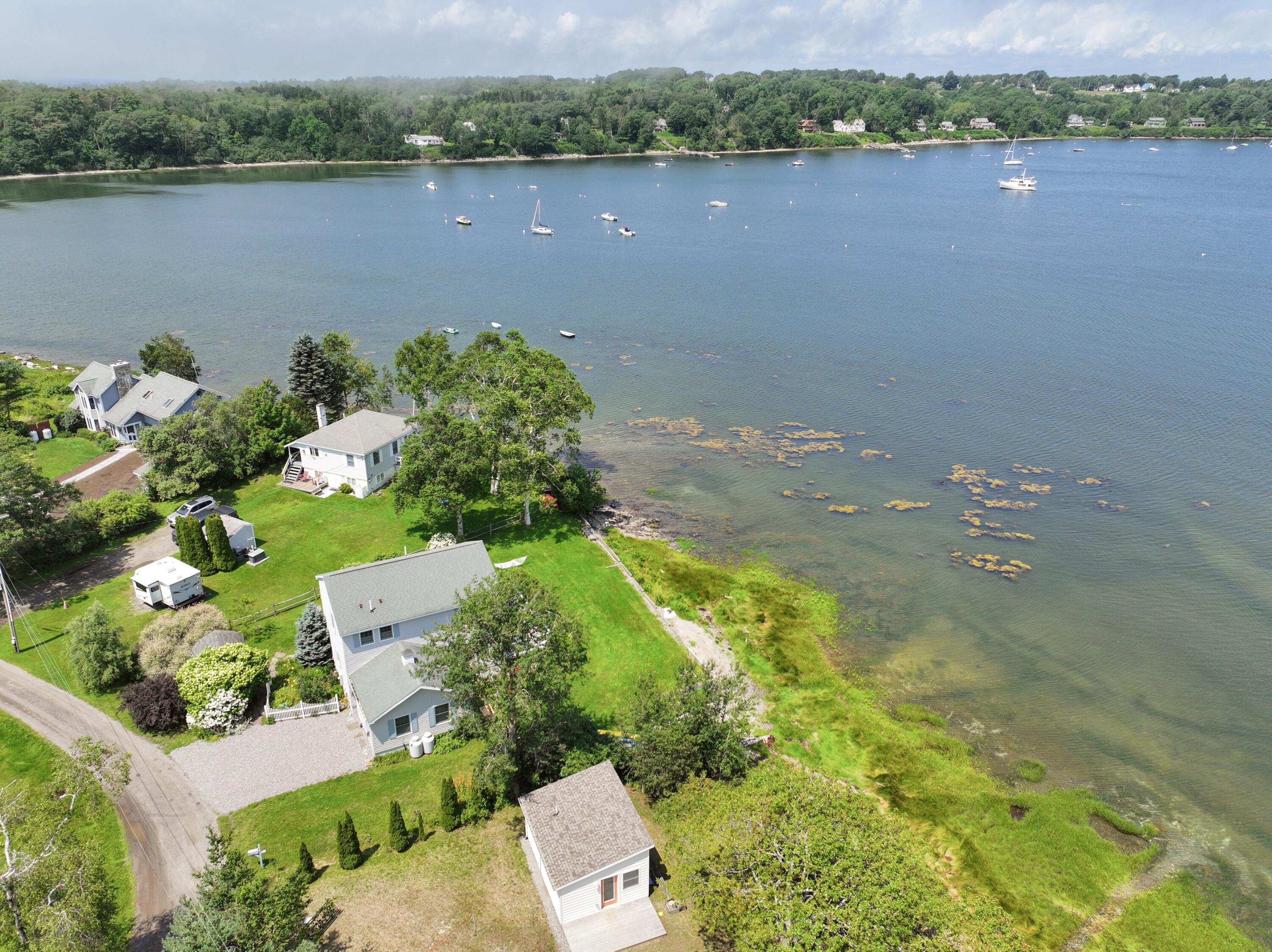 69 Eider Road Harpswell, ME 04079 - Photo 79 of 82 60) Drone Photos of 69 Eider Rd, Harpswe