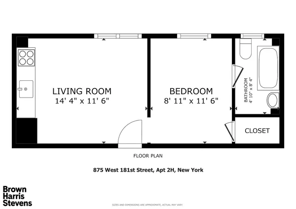 $249,500 | 875 West 181st Street, Unit 2H | Hudson Heights