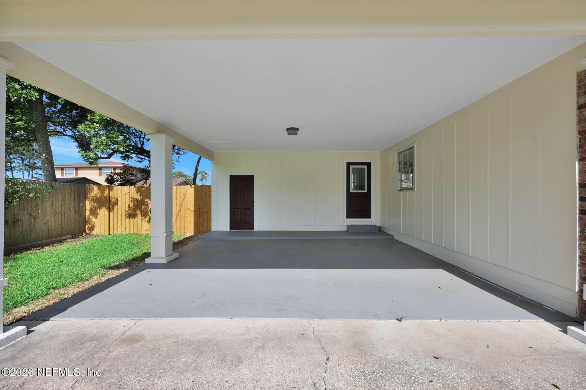 8544 Sanchez Road Jacksonville, FL 32217 - Photo 5 of 46 a view of backyard of a house