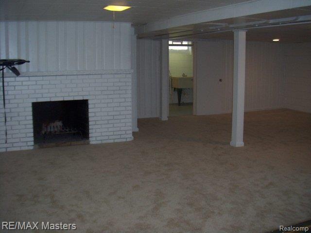 10071 Reeck Road Allen Park, MI 48101 - Photo 16 of 24 natural fireplace in basement