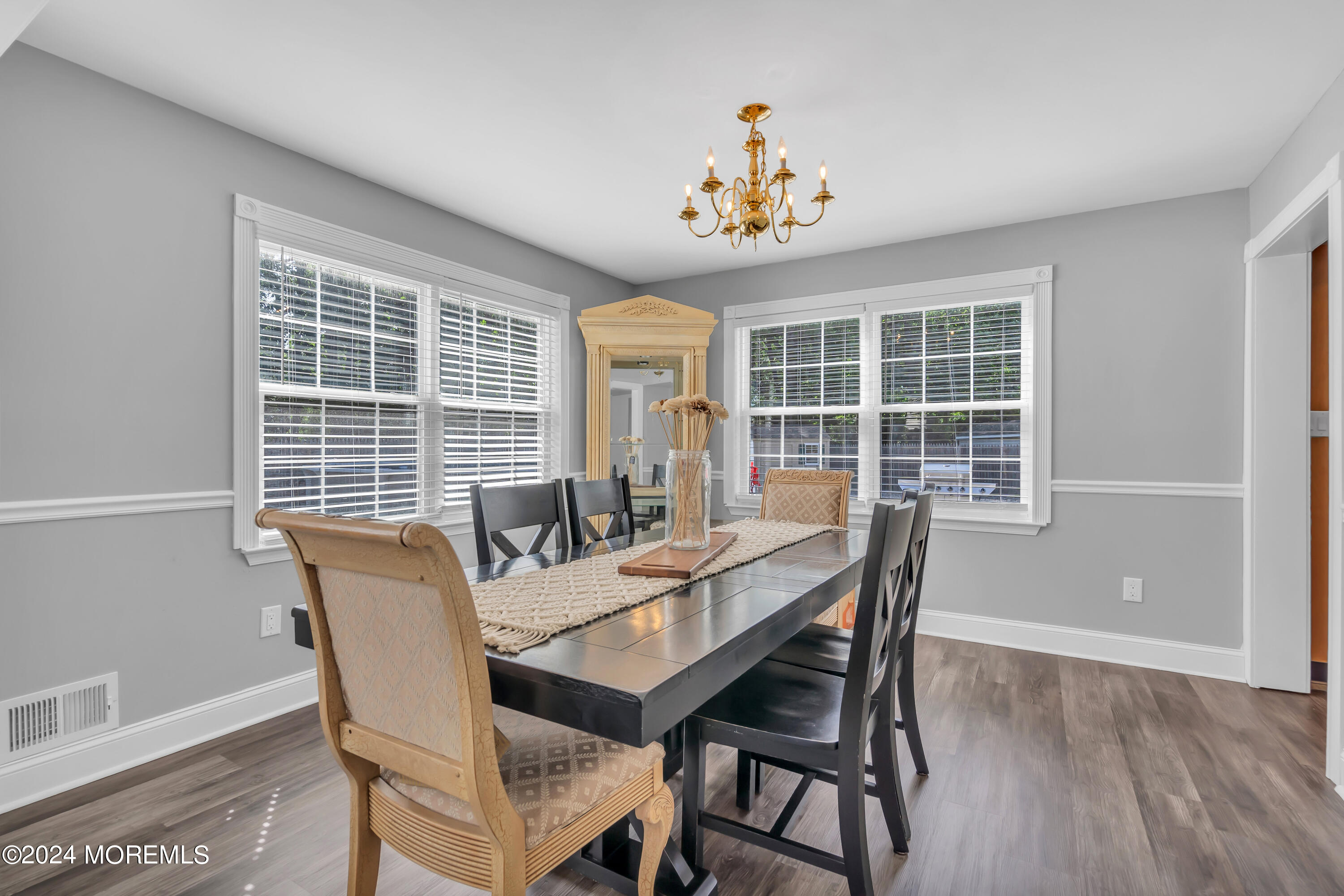 538 Adamston Road Brick, NJ 08723 - Photo 11 of 55 a view of a dining room with furniture window and outside view