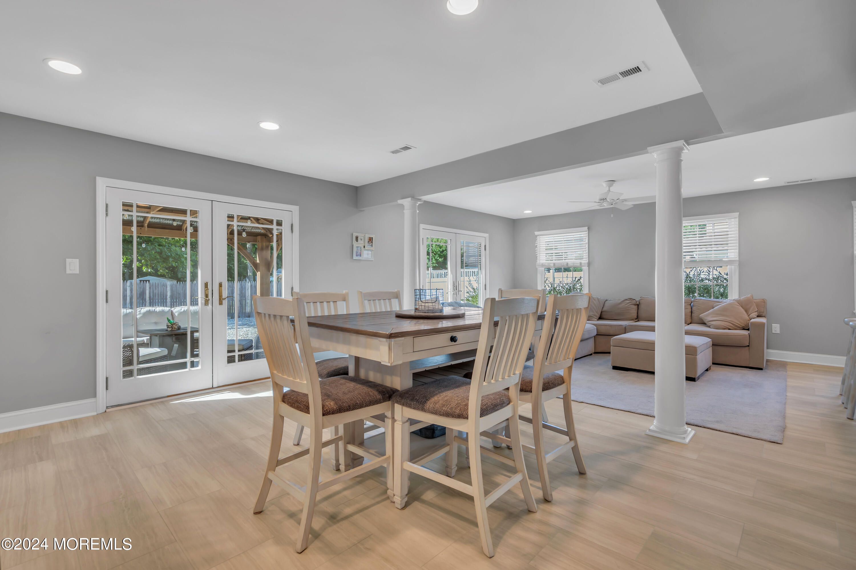 538 Adamston Road Brick, NJ 08723 - Photo 24 of 55 a dining room with furniture and wooden floor