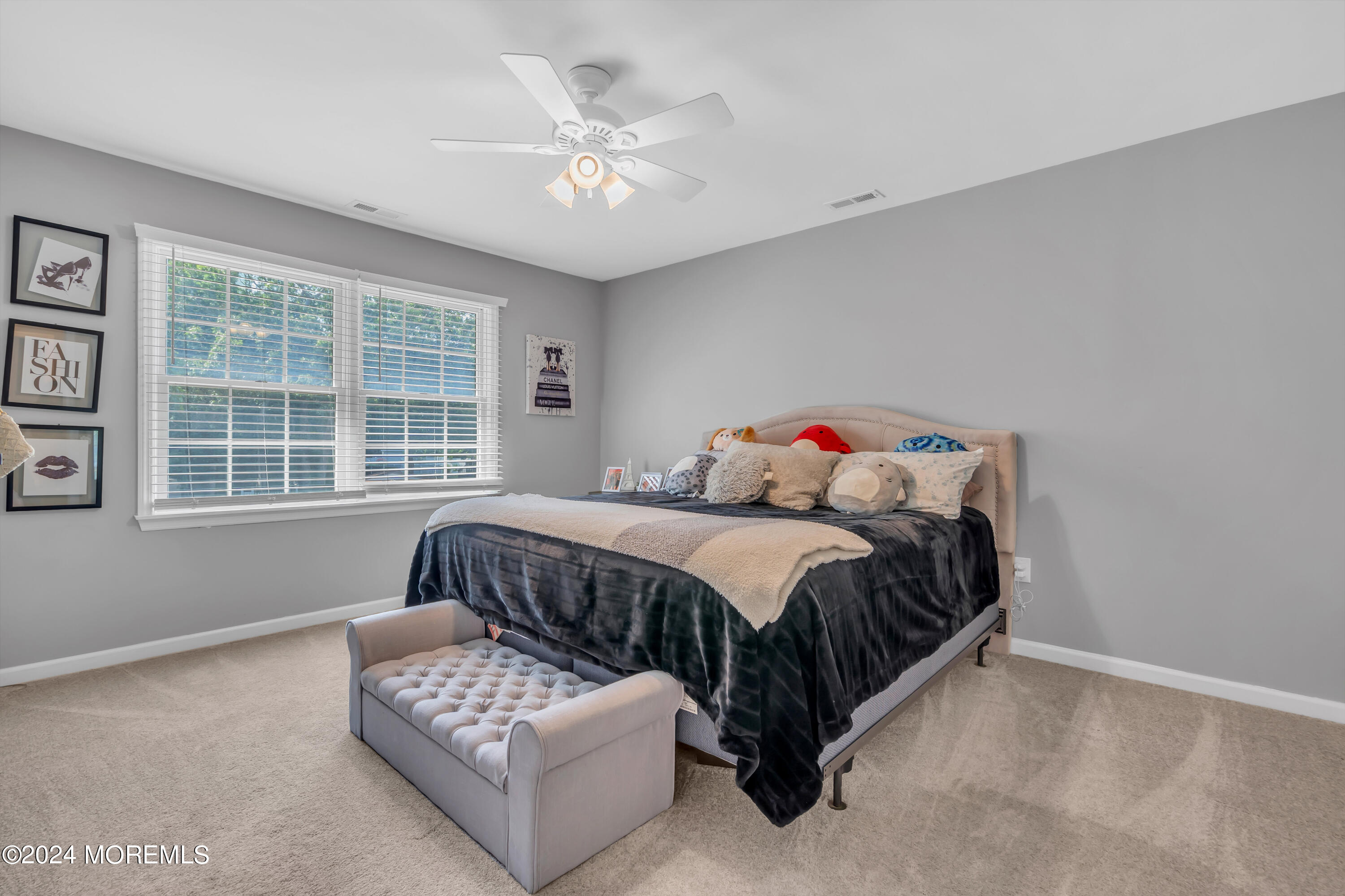 538 Adamston Road Brick, NJ 08723 - Photo 35 of 55 a bedroom with a bed and a couch