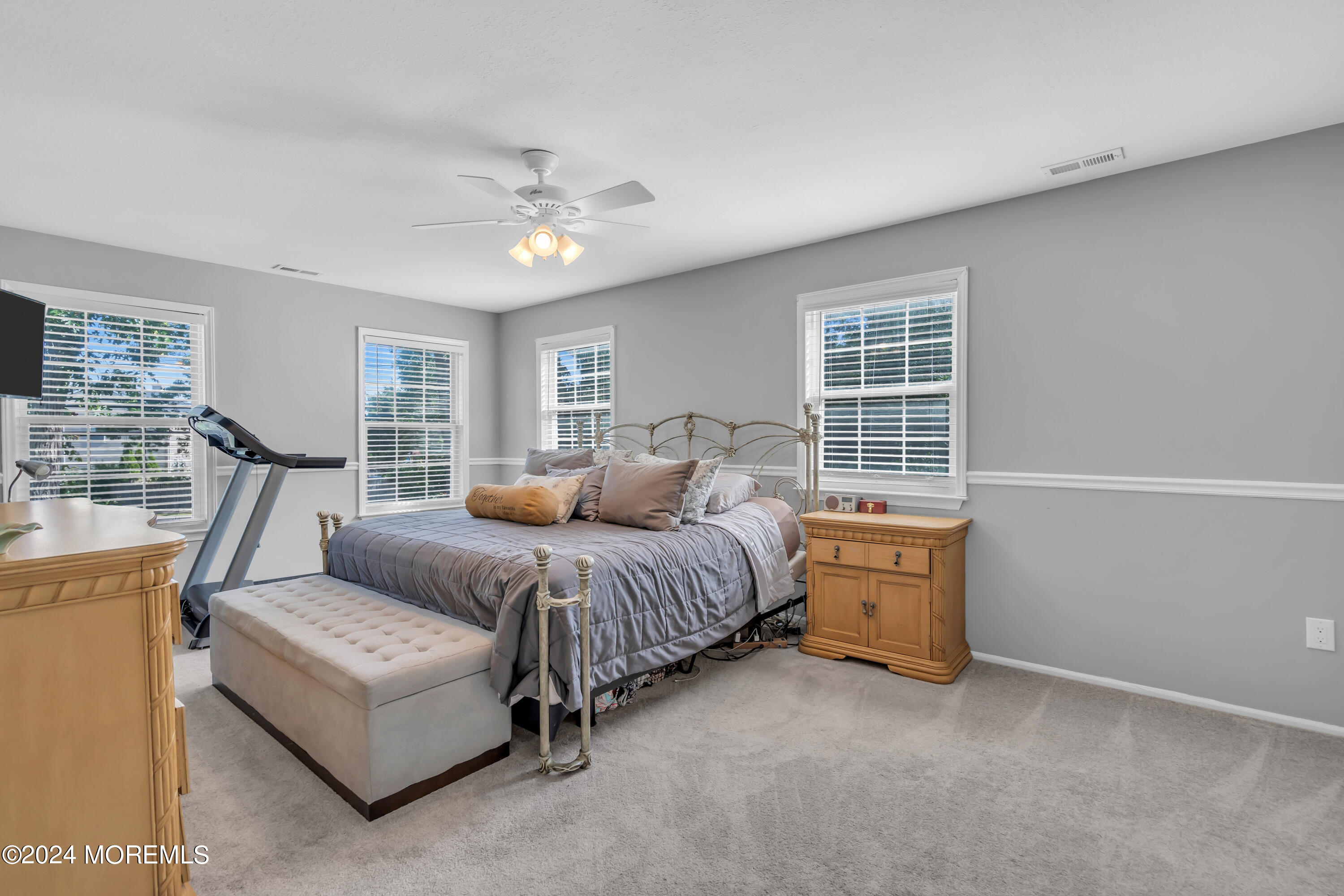 538 Adamston Road Brick, NJ 08723 - Photo 41 of 55 a bed room with a bed and a couch
