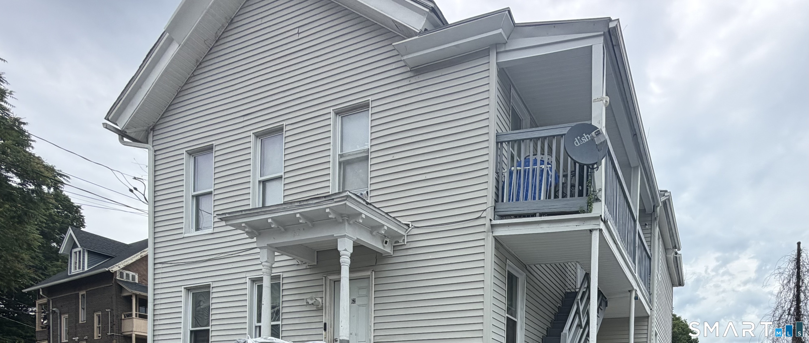 a view of balcony