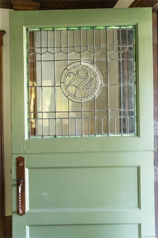 a closeup of a window