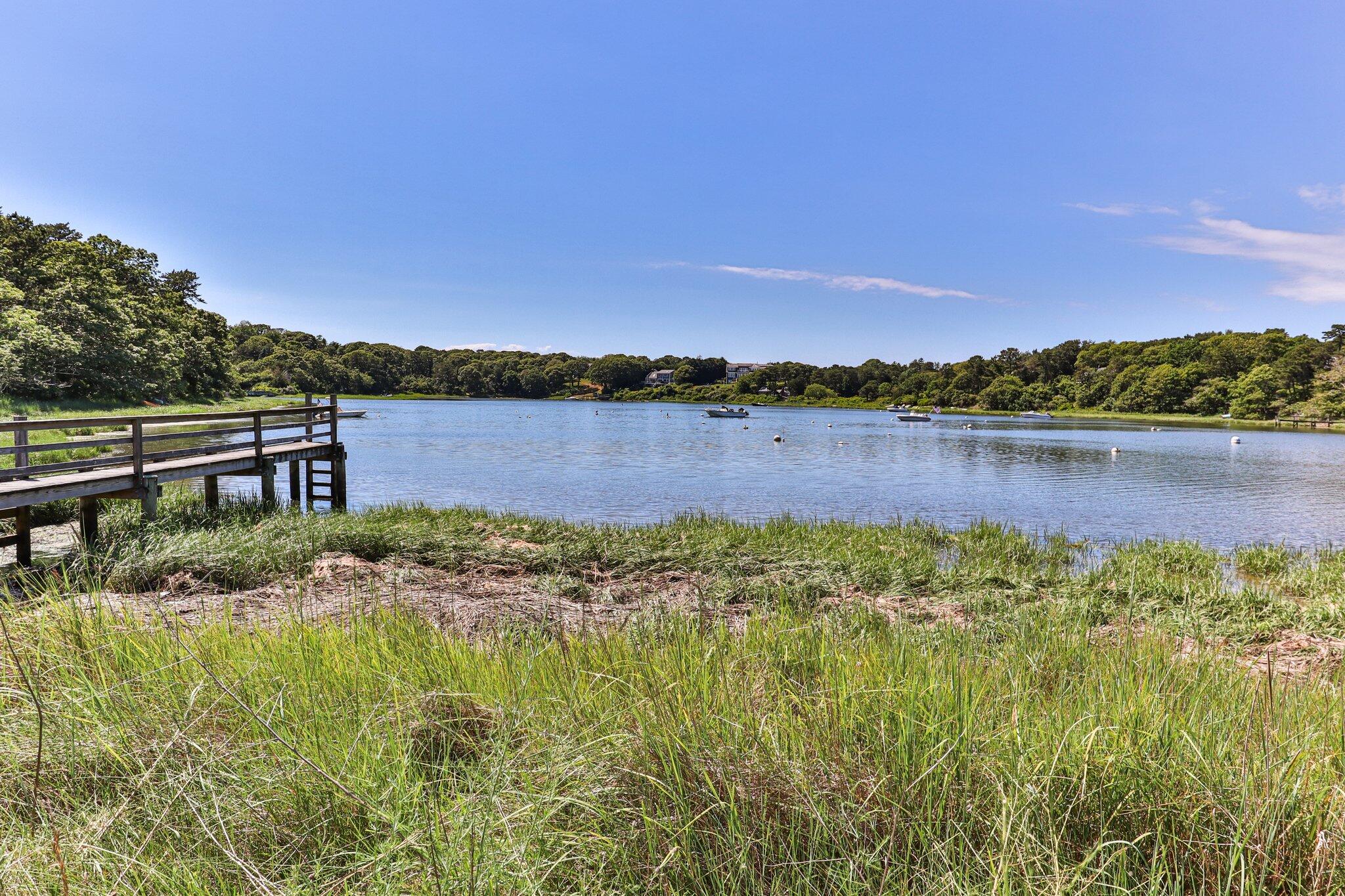 4 Portview Road Chatham, MA 02659 - Photo 64 of 69 a view of lake with mountain in the background