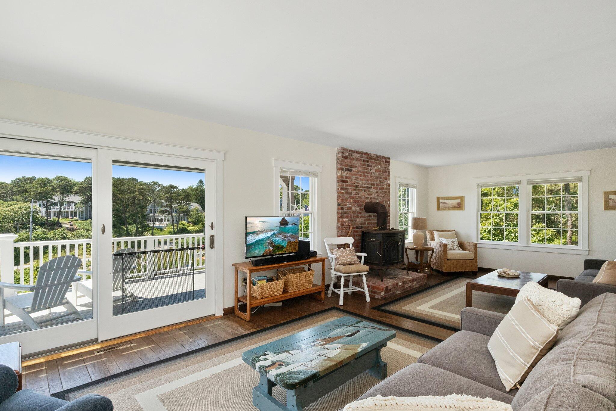 4 Portview Road Chatham, MA 02659 - Photo 10 of 69 a living room with furniture and a large window