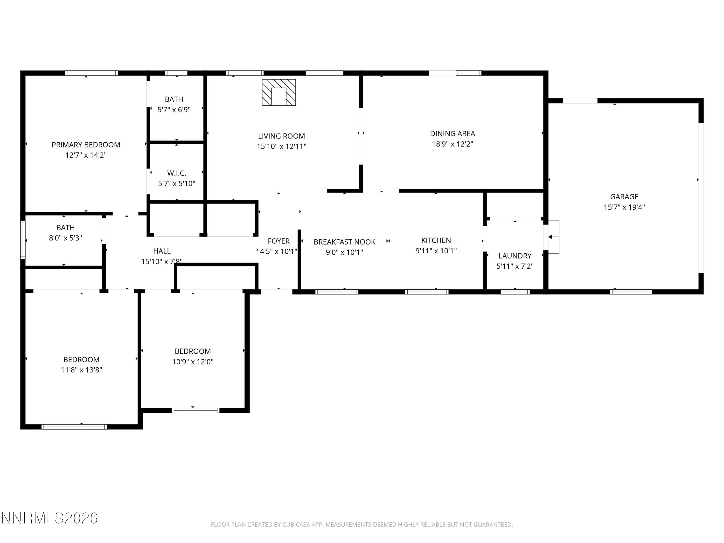 4033 Cimarron Road Fallon, NV 89406 - Photo 31 of 31 a picture of a floor plan