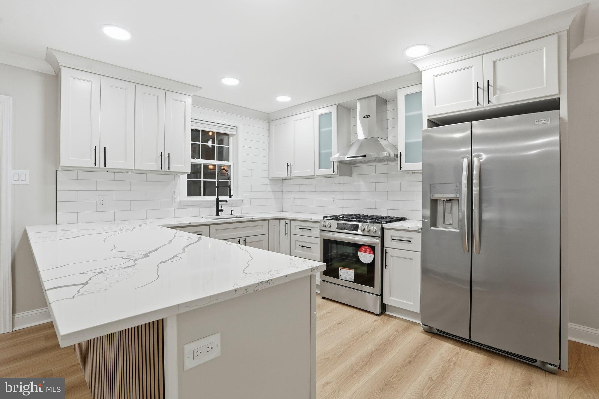 35 Church Road Elkins Park, PA 19027 - Photo 14 of 64 Modern kitchen with sleek finishes.