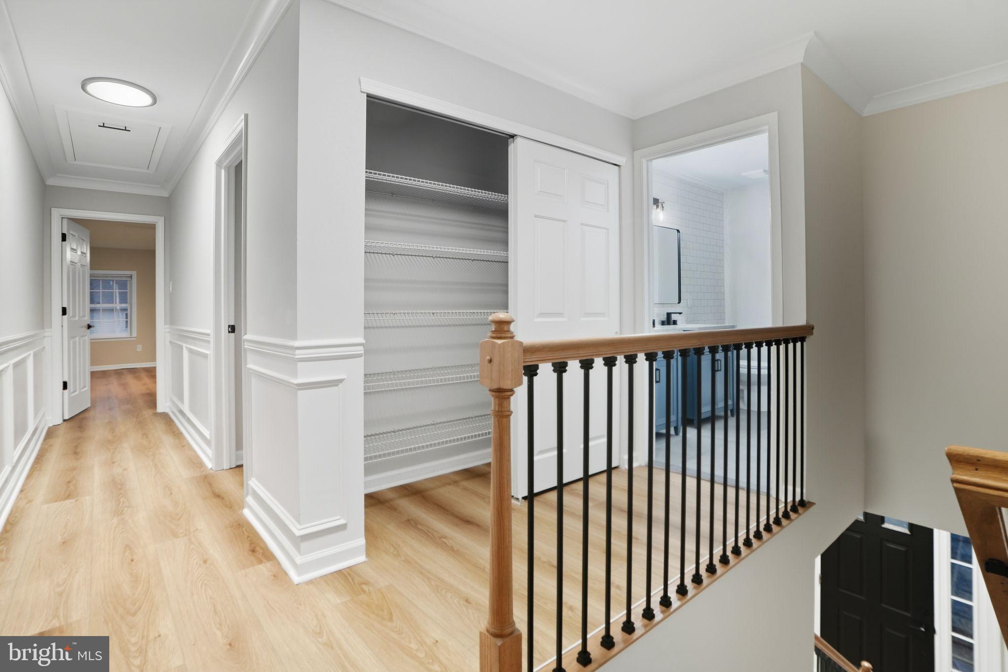 35 Church Road Elkins Park, PA 19027 - Photo 31 of 64 Bright and airy hallway with elegant details.