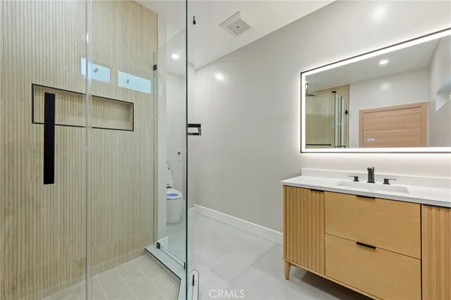 a view of front door