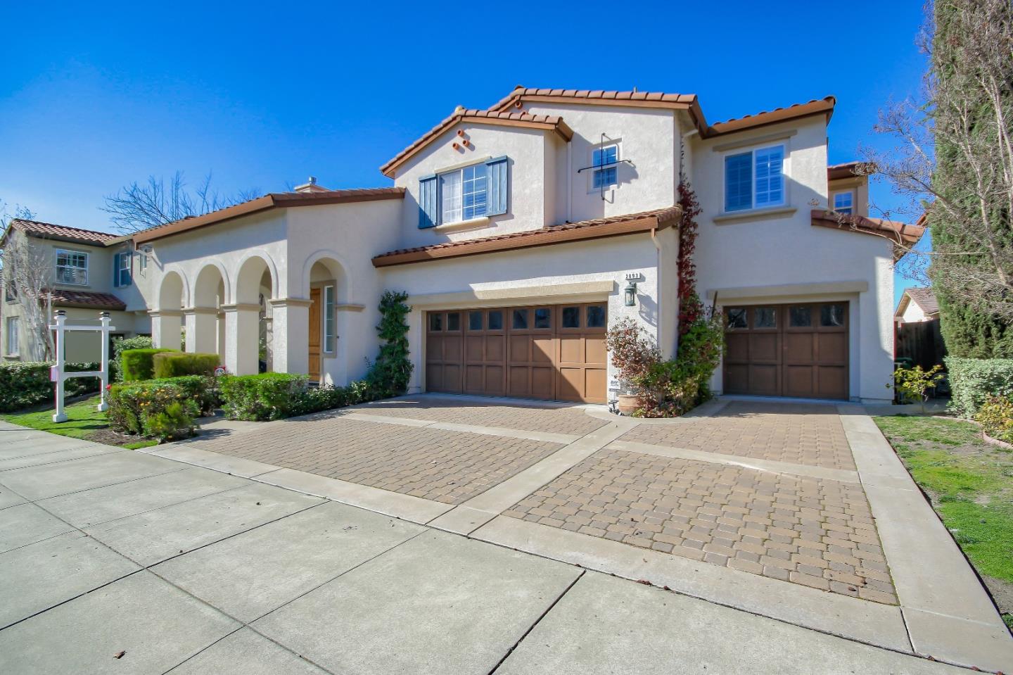 2893 Bethany Road San Ramon, CA 94582 - Photo 1 of 43 a front view of a house with a garden