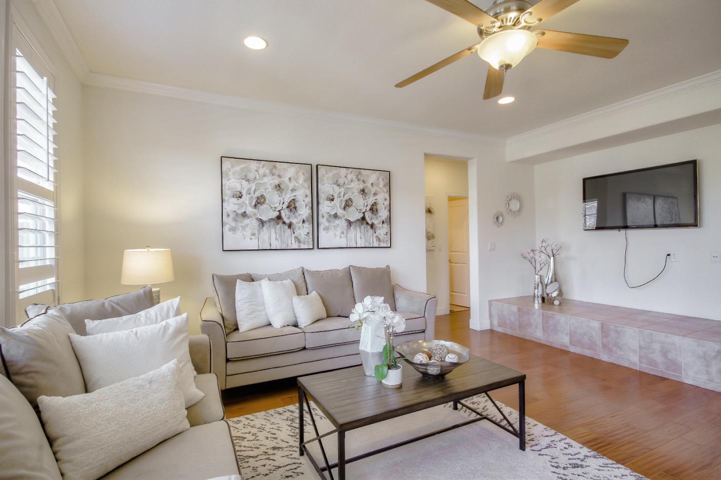 2893 Bethany Road San Ramon, CA 94582 - Photo 10 of 43 a living room with furniture and a flat screen tv