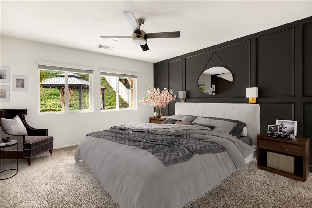 33101 Big Range Drive Winchester, CA 92596 - Photo 22 of 40 Virtually Staged - Primary bedroom