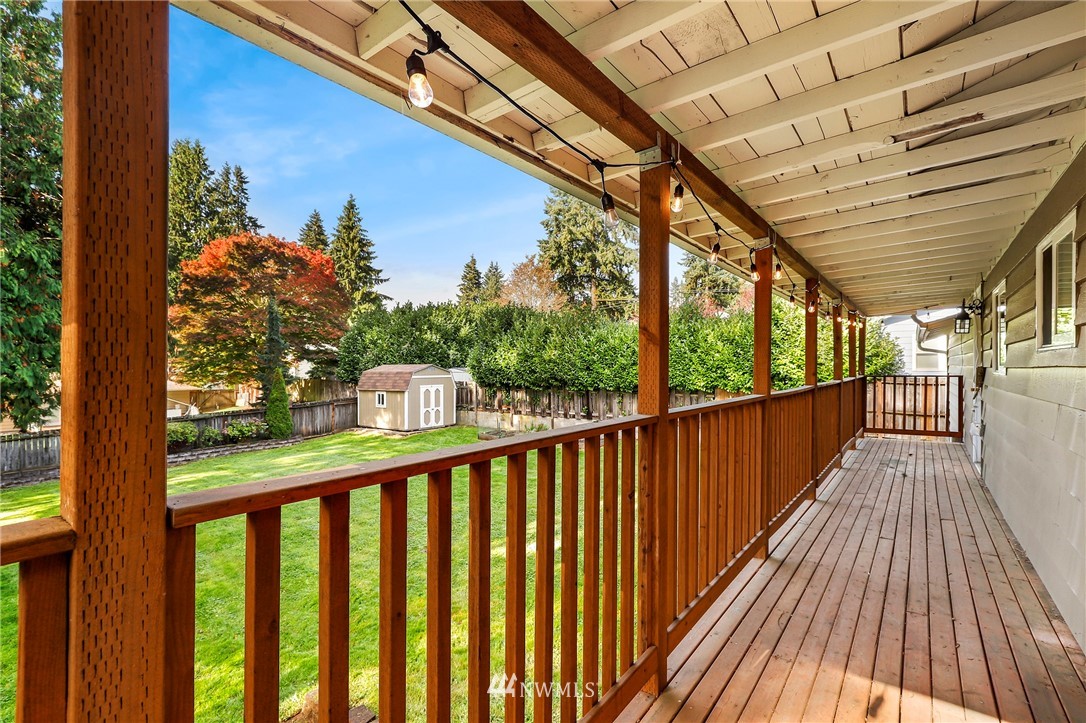 24118 2nd Place West Bothell, WA 98021 - Photo 10 of 25 a balcony with wooden floor and outdoor space
